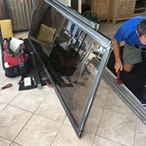sliding glass door frame repair Aliso Viejo